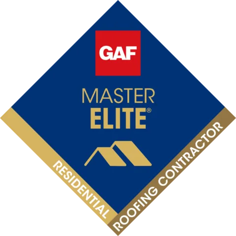 GAF Master Elite Residential Roofing Contractor badge